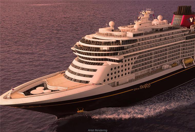 Gleich zwei neue Schiffe hat Disney Cruise Line 2025 geplant: Eines davon ist die „Disney Destiny“.