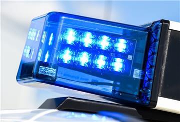 Ein Blaulicht der Polizei.