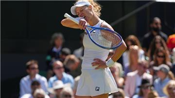 Große Enttäuschung bei Laura Siegemund.