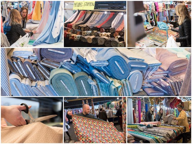 Grosser Stoffmarkt in Bremerhaven
