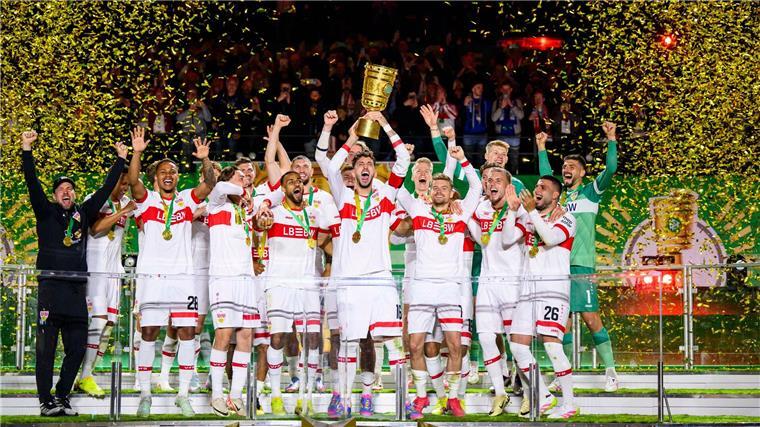 Großer Triumph in Berlin: Im Mai gewann der VfB den DFB-Pokal.