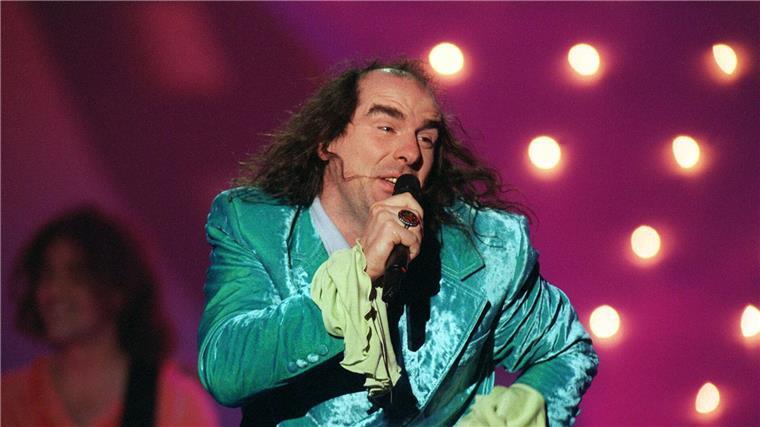 Guildo Horn 1998 beim ESC in Birmingham, der damals meist noch Grand Prix Eurovision de la Chanson genannt wurde. (Archivbild)