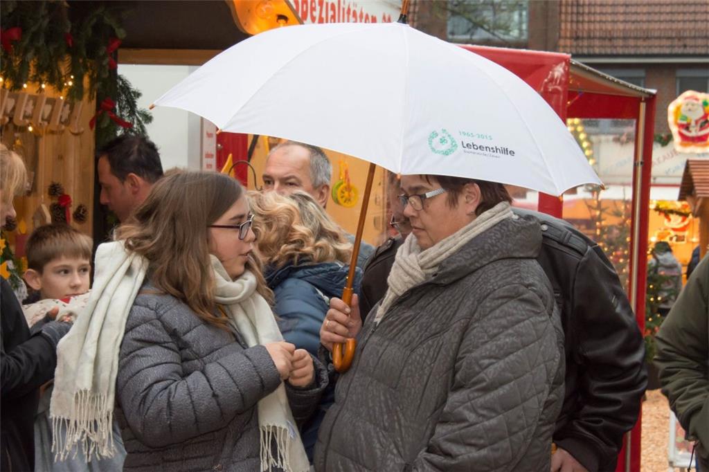 Gut beraten war, wer am Sonntag einen Regenschirm dabei hatte.