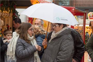 Gut beraten war, wer am Sonntag einen Regenschirm dabei hatte.