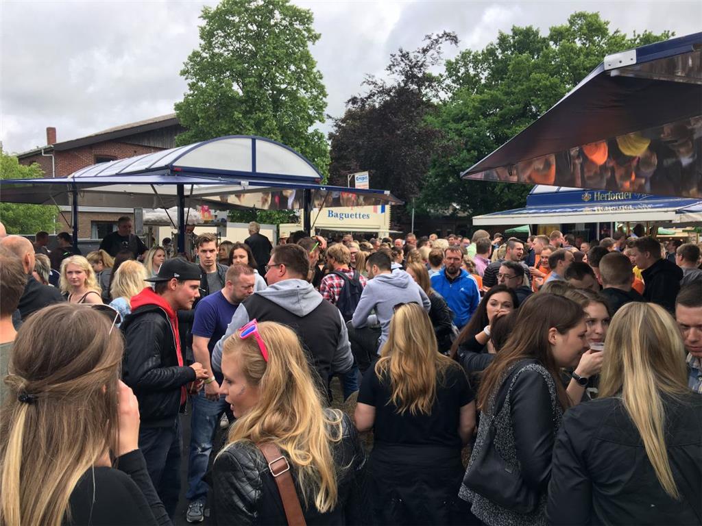 Gute Stimmung in Steinau.