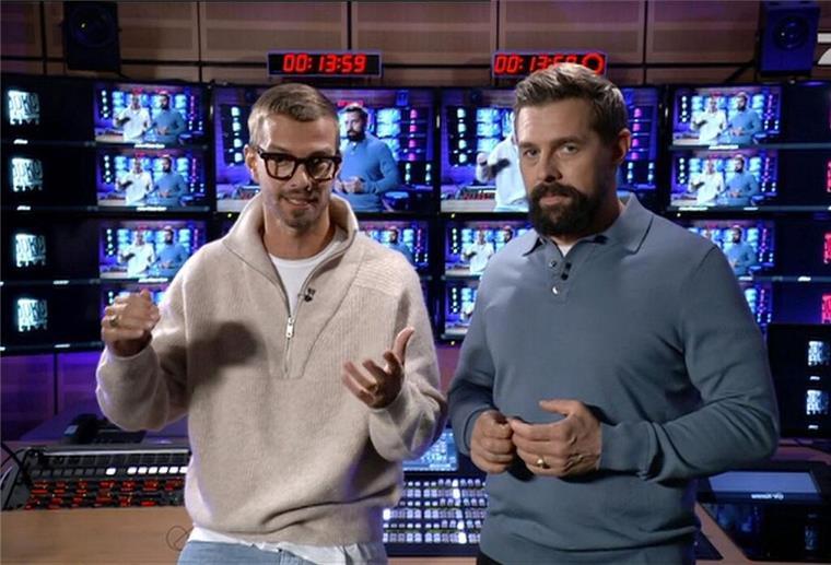 Joko und Klaas nutzen Sendezeit als Werbung für Europawahl Haben ihre Sendezeit genutzt, um auf die Europawahl am 9. Juni aufmerksam zu machen: das Moderatoren-Duo Joko Winterscheidt (l) und Klaas Heufer-Umlauf.