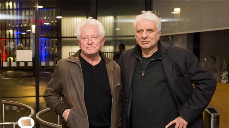 Haben sich verabschiedet und ihren letzten „Tatort“ abgedreht: Nemec (links) und Wachtveitl. (Archivbild)