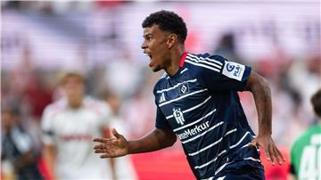 Hamburgs Ransford-Yeboah Königsdörffer war der Mann des Spiels gegen Köln.