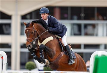 Hannes Ahlmann gehört zu den aufstrebenen deutschen Talenten im Springparcours und wir auch in Elmlohe am Start sein.