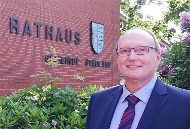 Harald Stindt ist neuer Bürgermeister der Gemeinde Stadland.