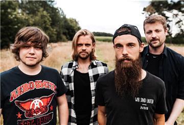 Vier Männer, die Band "Pure Tonic"