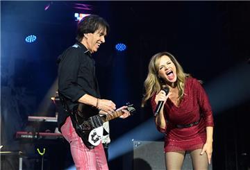 Harmonierten gut miteinander: Roxette-Urgestein Per Gessle und Neuzugang Lena Philipsson.