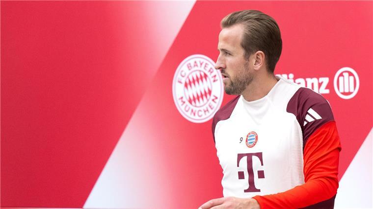 Bayern setzen auf Villa-Kenner Kane - „Speziell“ für Kompany Harry Kane ist nach seiner Blessur beim Abschlusstraining dabei.