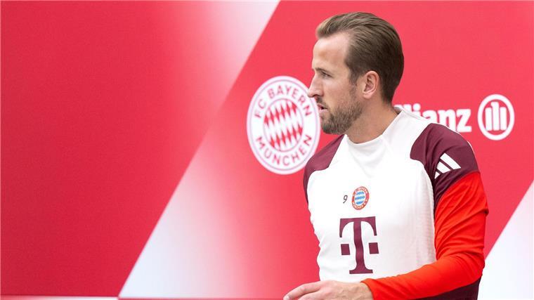 Harry Kane reiste mit nach Birmingham.
