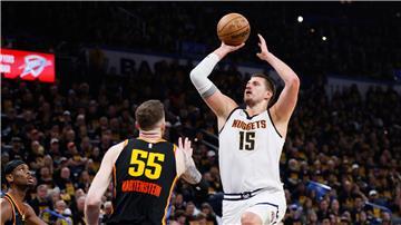 Hartenstein und Jokic trafen sich oft auf dem Platz.