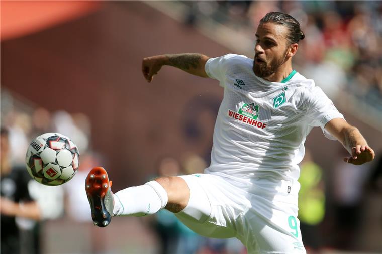 Werder-Sieg in letzter Minute Hatte einen guten Tag: Werders Martin Harnik darf sich mit seiner Mannschaft über einen Last-Minute-Sieg über Eintracht Frankfurt freuen.