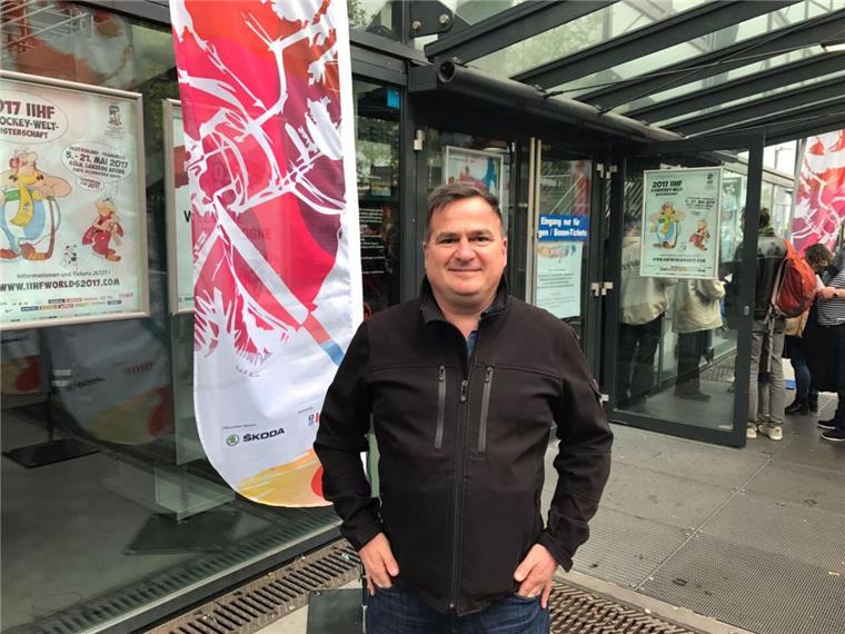 Hauke Hasselbring ist voll drin im WM-Tagesgeschäft.