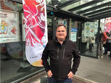 Hauke Hasselbring ist voll drin im WM-Tagesgeschäft.