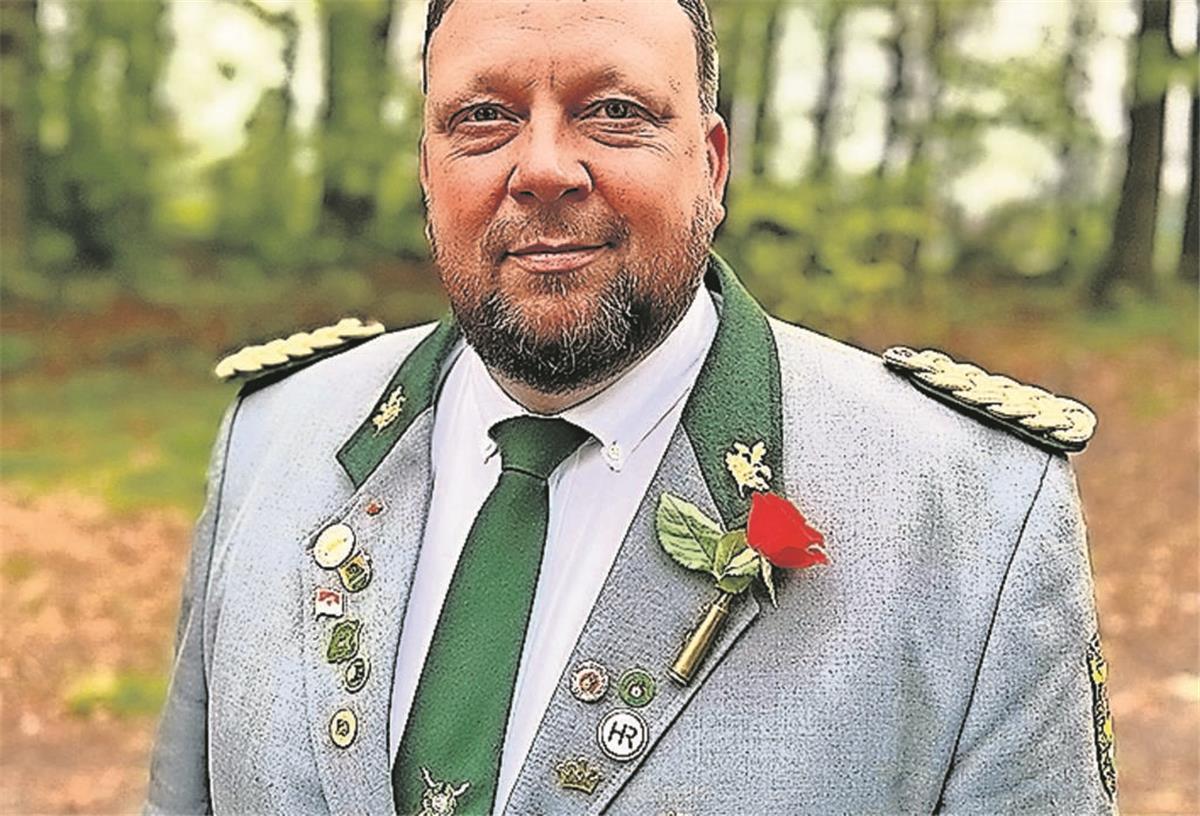 Schützenfest Beverstedt 2024 vom 28. Juni bis 1. Juli 2024 Schützenverein Beverstedt, Hauptmann Gunnar Böse
