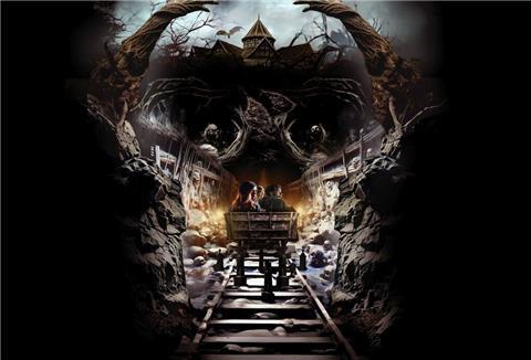 Heide Park Ressort hat in dieser Saison eine neue Attraktion zu bieten: die Dämonen-Gruft.