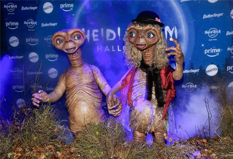 Heidi Klum ist für ihre irrwitzigen Halloween-Kostüme bekannt. (Archivbild) 