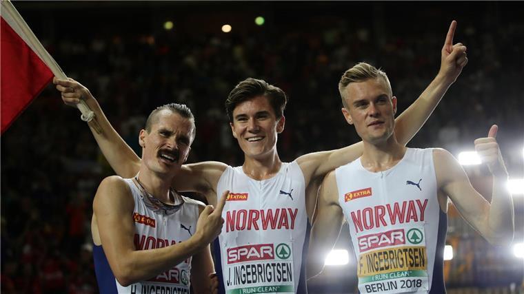 Henrik, Jakob und Filip Ingebrigtsen warfen ihrem Vater schon 2023 öffentlich Gewalt und Drohungen vor. (Archivbild)