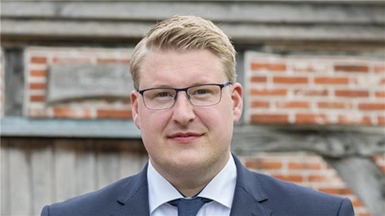 Henrik Wärner (CDU), Bürgermeister der Gemeinde Schiffdorf.