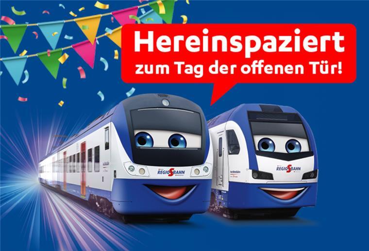 Tag der offenen Tür bei der NordWestBahn Plakat Tag der offenen Tür NordWestBahn