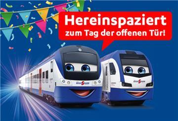 Plakat Tag der offenen Tür NordWestBahn
