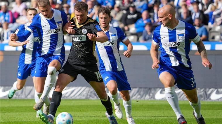 Hertha BSC enttäuschte die Heimfans erneut. 