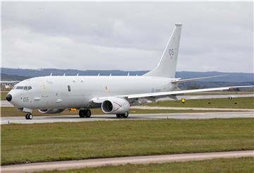 Hier eine Boeing P-8 Poseidon der Royal Air Force in Schottland.