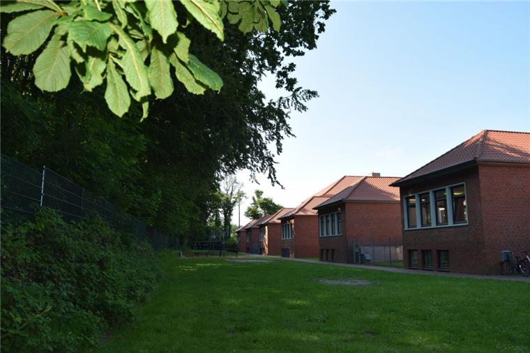 Hier soll der Anbau für das Gymnasium Langen entstehen.