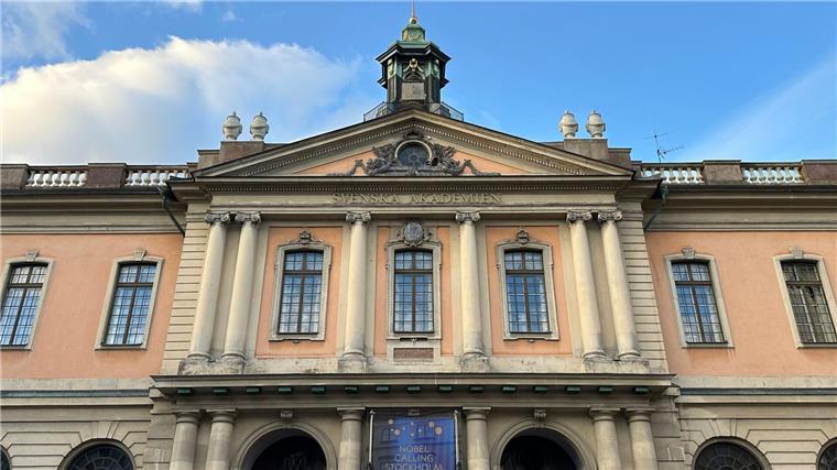 Hier wird der Literaturnobelpreisträger verkündet.