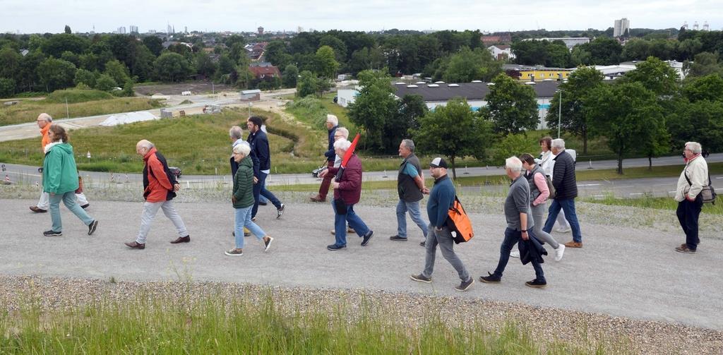 Hinauf geht es den 500 Meter langen Weg.