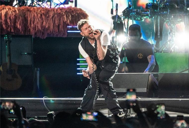 Gorillaz kündigen starbesetztes Album in fünf Sprachen an Hinter der Comic-Band Gorillaz verbergen sich der Blur-Sänger Damon Albarn und andere Künstler. (Archivbild)