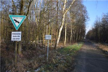 Hinweis auf das Landschaftsschutzgebiet.