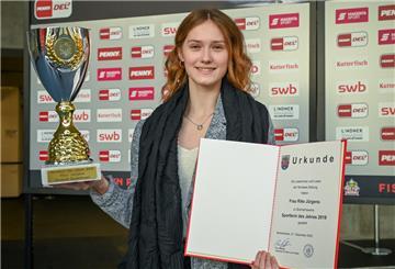 Hip-Hopperin Rike Jürgens war 2019 Bremerhavens Sportlerin des Jahres. Danach fiel die Ehrung wegen der Corona-Pandemie aus.
