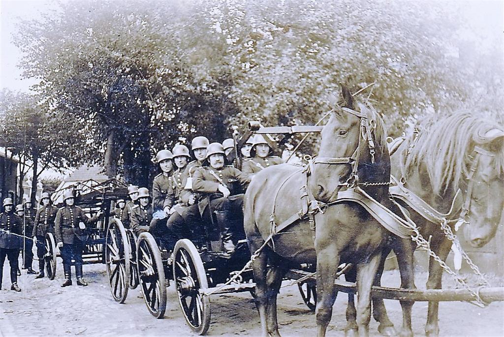 Historische Bilder des Feuerschutzwesens in Langen zwischen 1700 und 1934