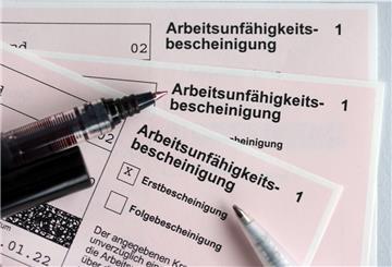Höchststand bei Fehltagen durch psychische Erkrankungen in 2021.