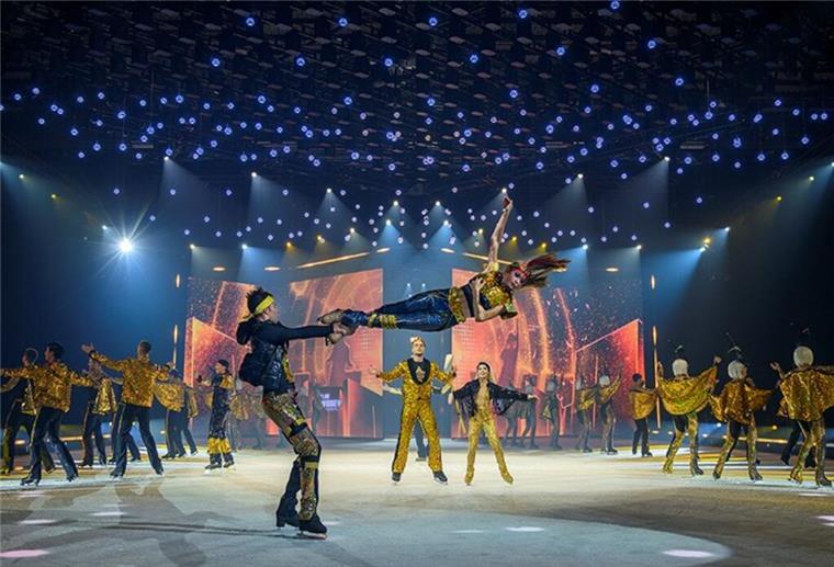 Eine Szene aus der Show HOLIDAY ON ICE.