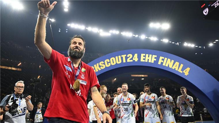 Holte den zehnten Titel in seiner Amtszeit als Trainer des SC Magdeburg: Bennet Wiegert. 