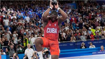 Holte zum Karriereende sein fünftes Olympia-Gold: Ringer Mijain Lopez.