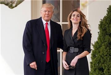 Trump und Hicks.