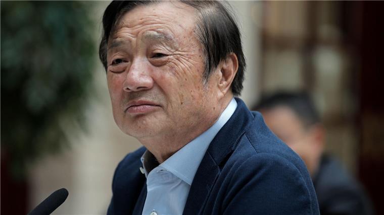 Huawei-Gründer redet Stärke eigener Chips klein Huawei liegt laut Gründer Ren Zhengfei bei Chips noch eine Generation hinter den USA zurück. (Archivbild).