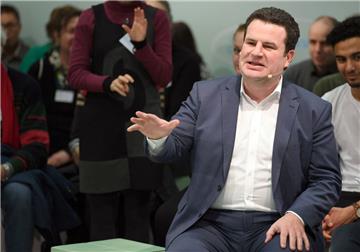 Hubertus Heil (SPD), Bundesminister für Arbeit und Soziales, war zu Gast in Bremerhaven.