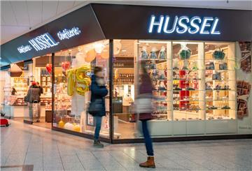 Blick in die Hussel-Filiale.