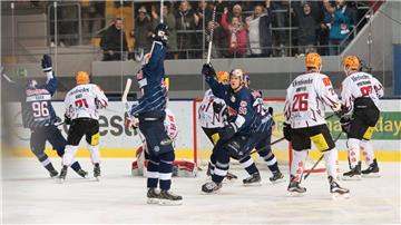 Ice hockey Eishockey - DEL, RB Muenchen vs Bremerhaven MUNICH,GERMANY,07.MAR.17 - ICE HOCKEY - DEL, Deutsche Eishockey Liga, play off quarterfinal, EHC Red Bull Muenchen vs Fischtown Pinguins Bremerhaven. Image shows the rejoicing of RB Muenchen with Jerome Flaake (RB Muenchen) PUBLICATIONxINxGERxHUNxONLY GEPAxpictures/xMarkusxFischer

Ice Hockey Ice hockey DEL RB Munich vs Bremerhaven Munich Germany 07 Mar 17 Ice Hockey DEL German Ice hockey League Play Off Quarter finals EHC Red Bull Munich vs Fish Town Penguin Bremerhaven Image Shows The rejoicing of RB Munich with Jerome Flaake RB Munich PUBLICATIONxINxGERxHUNxONLY GEPAxpictures