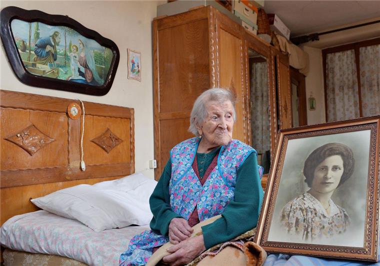 "Ich bin zufrieden mit dem Leben, das ich gelebt habe," sagt Emma Morano. Mit ihren 116 Jahren ist sie der älteste Mensch der Welt. 