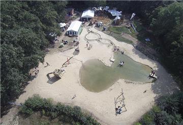 Idyllische Kulisse: Im Spiel- und Wasserpark Farven soll der Farvener Posaunentag am 21. August über die Bühne gehen.