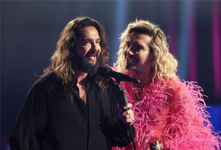 Enttäuschte Kaulitz-Brüder: Überraschungen bei „The Voice“ Ihre Chancen auf eine „The Voice“-Sieg schwinden: Tom (l) und Bill Kaulitz von der Band Tokio Hotel.